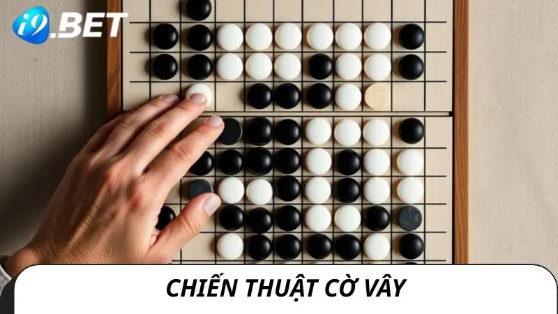 Áp dụng chiến thuật trong cách chơi cờ vây