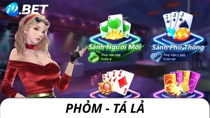 Phỏm - Tá Lả là game bài hot nhất của nhà cái xanh chín