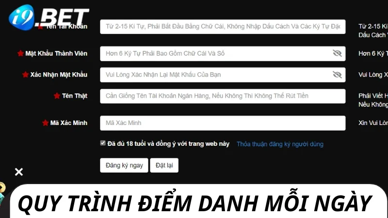 Thực hiện các bước điểm danh chuẩn chỉnh